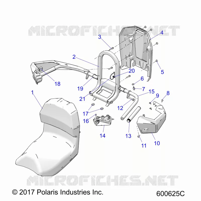 SEAT ASM., PASS.