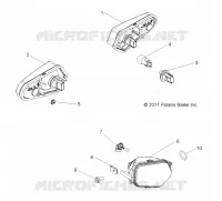HEADLIGHTS, TAILLIGHTS AND BULBS
