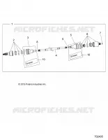 DRIVE TRAIN, REAR DRIVE SHAFT
