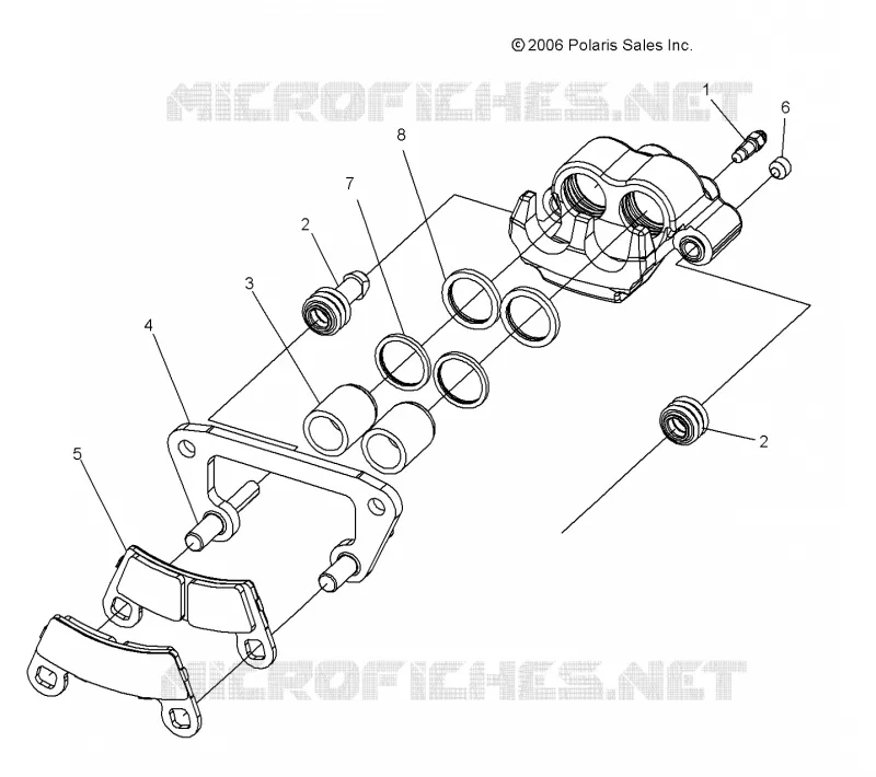 BRAKE FRONT BRAKE CALIPER