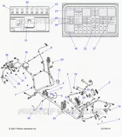 ELECTRICAL, WIRE HARNESS, CHASSIS