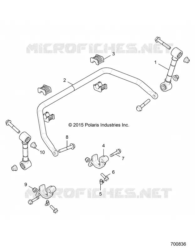 FRONT SUSPENSION STABILIZER BAR- R18RGE99FM/EFB/SCM/SCB/SFM/CCM (700836)