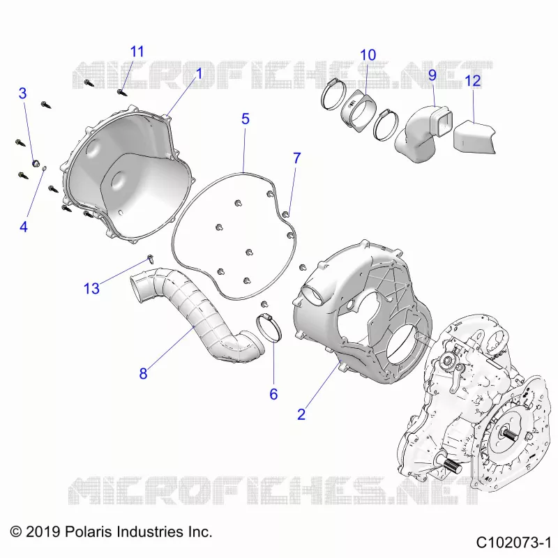 BODY, CLUTCH COVER