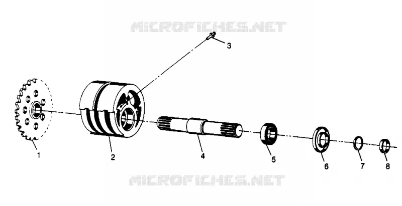 FRONT TIGHTENER SCRAMBLER W967840 (4935823582B003)