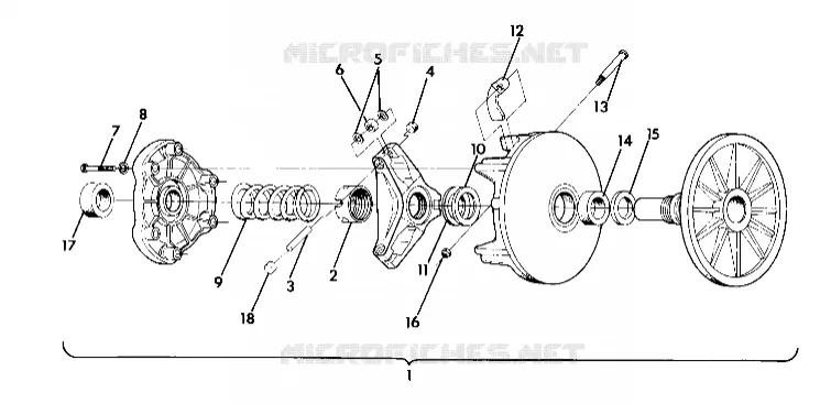 DRIVE CLUTCH (4917871787012A)