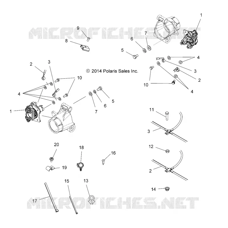 BRAKES, REAR BRAKE LINES