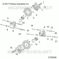 SUSPENSION, REAR CARRIER