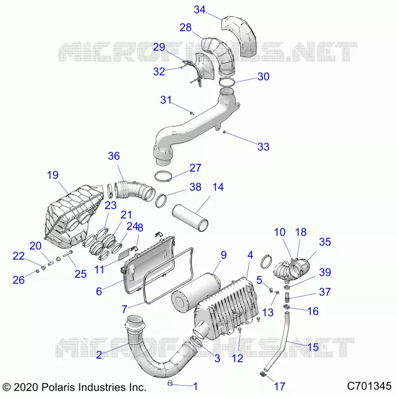 ENGINE, AIR INTAKE SYSTEM