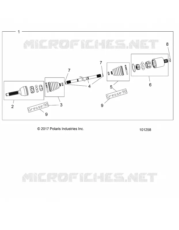 DRIVE TRAIN, FRONT DRIVE SHAFT