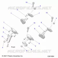 ENGINE, MOUNTING & LONG BLOCK