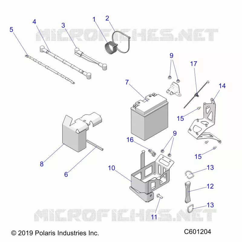 ELECTRICAL, BATTERY AND CABLES