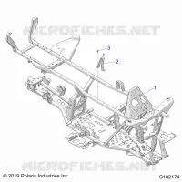 CHASSIS, FRAME -A21SDS57C4 (C102174)