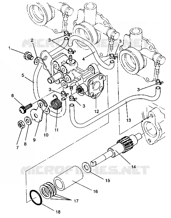 OIL PUMP ASSEMBLY STORM 0940782 AND STORM SKS 0940582 (4925032503036A)
