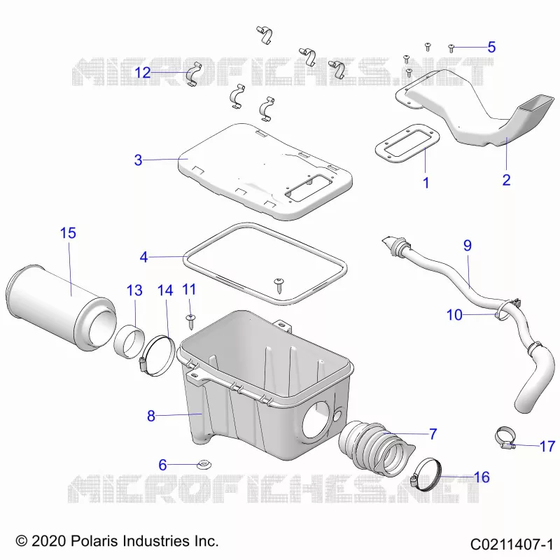 ENGINE, AIR INTAKE SYSTEM