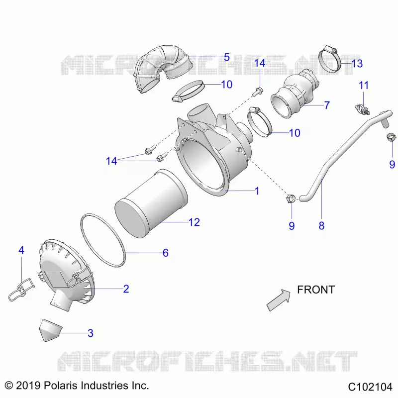 ENGINE, AIR INTAKE