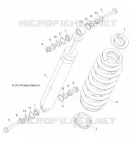 REAR SUSPENSION SHOCK