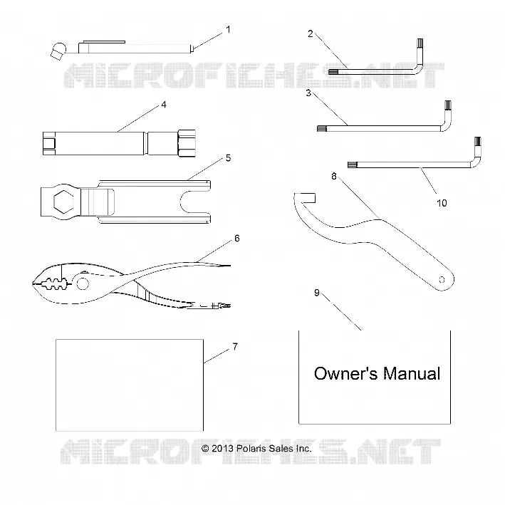 OWNERS MANUAL AND TOOL KIT