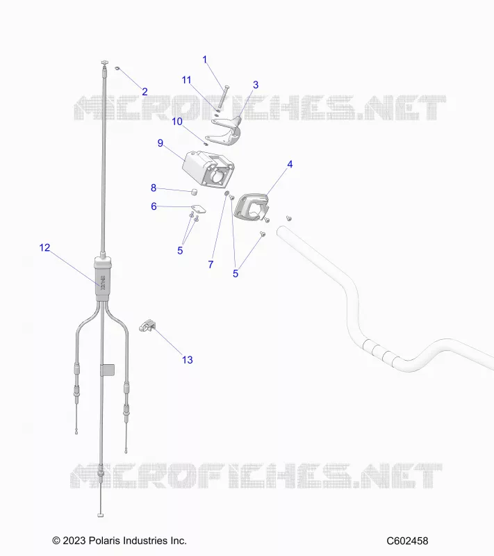 ENGINE, THROTTLE CONTROL ASM.