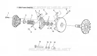 DRIVE CLUTCH/MOUNTING