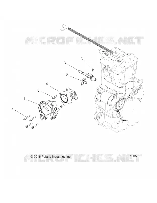THROTTLE BODY AND FUEL RAIL