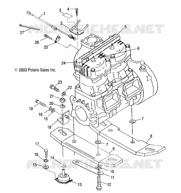 ENGINE MOUNTING