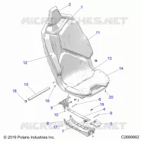 SEAT ASM.,FRONT