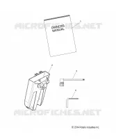 REFERENCES, OWNERS MANUAL, TOOLS, BELT HOLDER