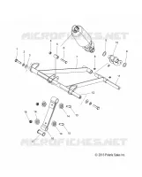 SUSPENSION, FRONT TORQUE ARM