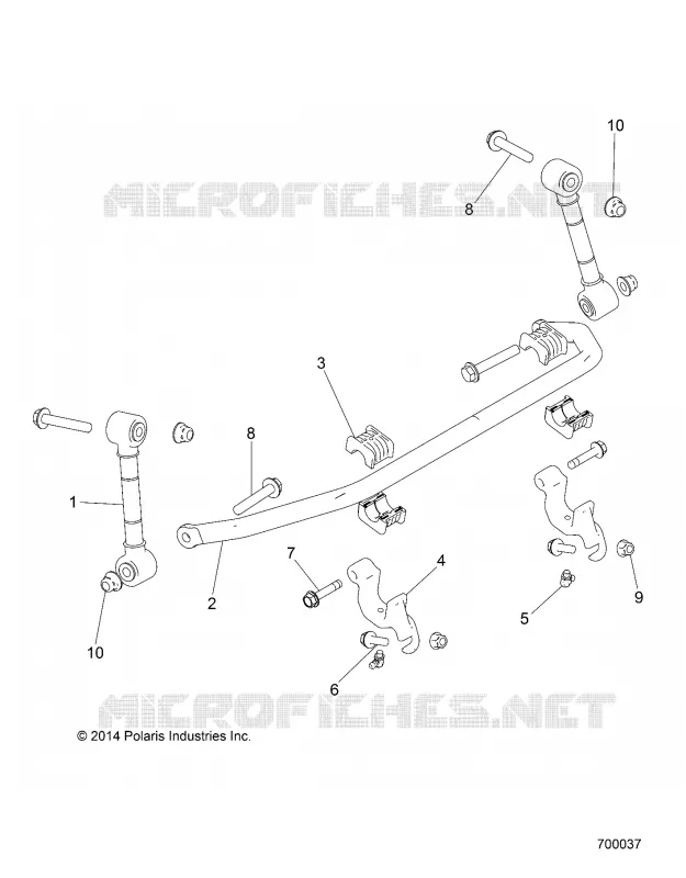 STABILIZER BAR, FRONT