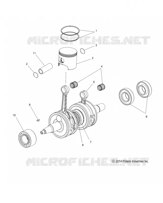 PISTON   CRANKSHAFT
