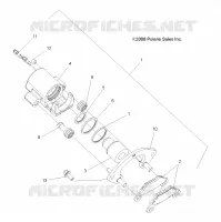 REAR BRAKE CALIPER