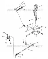 SHIFT LINKAGE ASSEMBLY TRAIL BLAZER W937221 (4924082408024A)