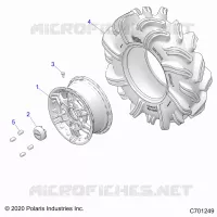 WHEELS, FRONT