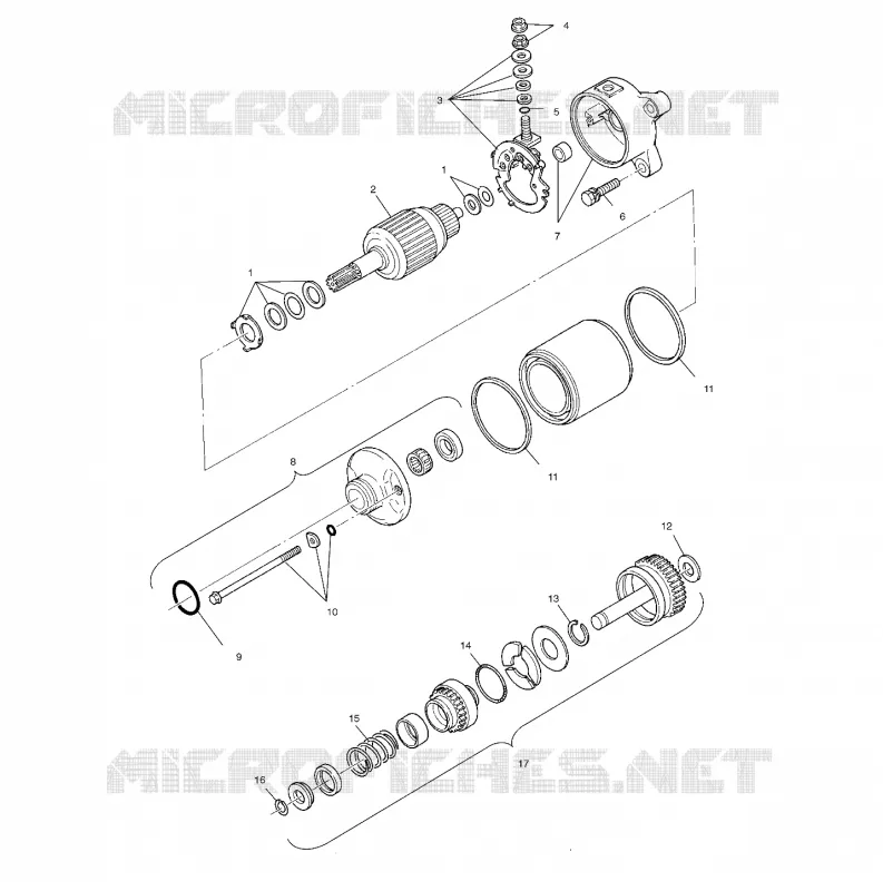 STARTING MOTOR