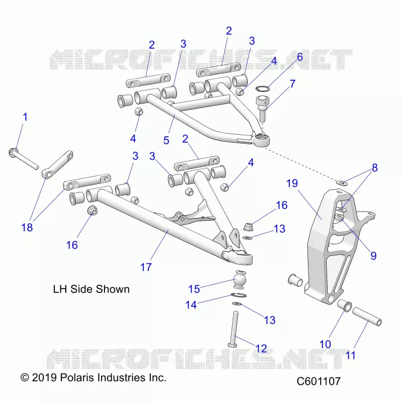 FRONT WISHBONES
