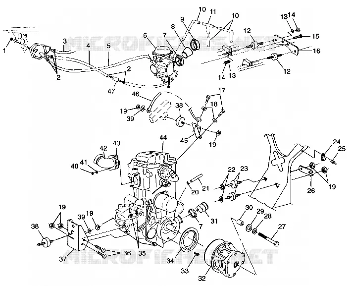 ENGINE MOUNTING