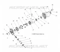 DRIVE TRAIN, REAR DIFFERENTIAL INTERNALS