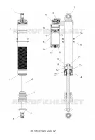 REAR SUSPENSION SHOCK (7043764)