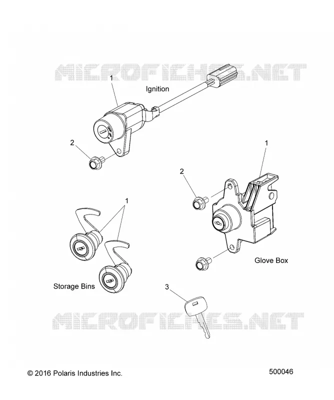 IGNITION SWITCH/LOCK SET