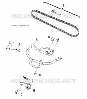 DRIVE TRAIN, DRIVE CHAIN AND GUARD