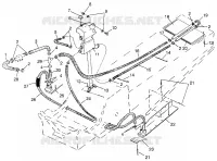 COOLING SYSTEM ULTRA TOURING 0975378 AND EUROPEAN ULTRA TOURING E975378 (4938133813B010)