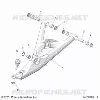 FRONT SUSPENSION CONTROL ARM LOWER