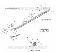 SUSPENSION, RAIL MOUNTING