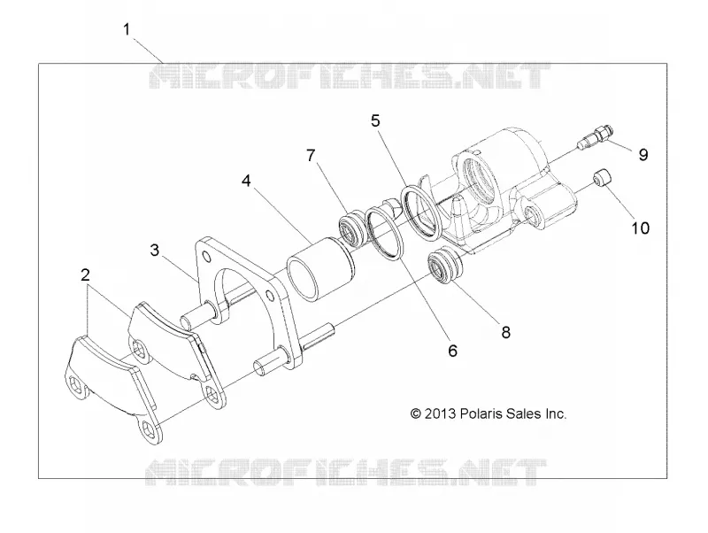 BARKE REAR CALIPER