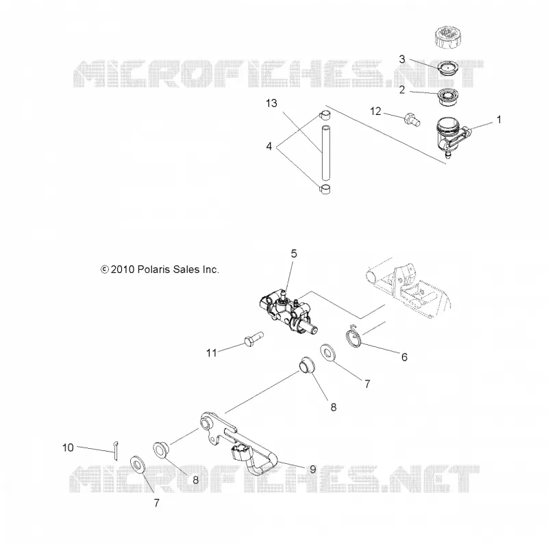 BRAKES, PEDAL AND REAR MASTER CYLINDER