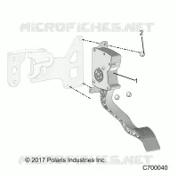 THROTTLE PEDAL