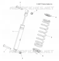 SUSPENSION, REAR SHOCK