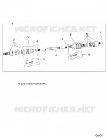 DRIVE TRAIN, REAR DRIVE SHAFT