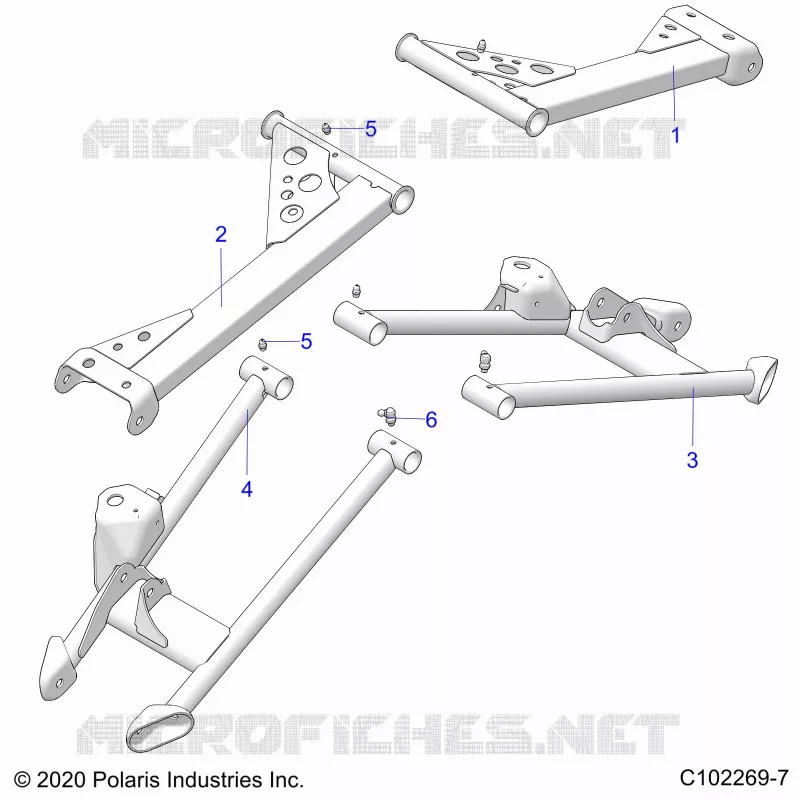 REAR SUSPENSION CONTROL ARMS