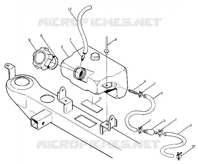 OIL TANK ASSEMBLY (4917741774005A)